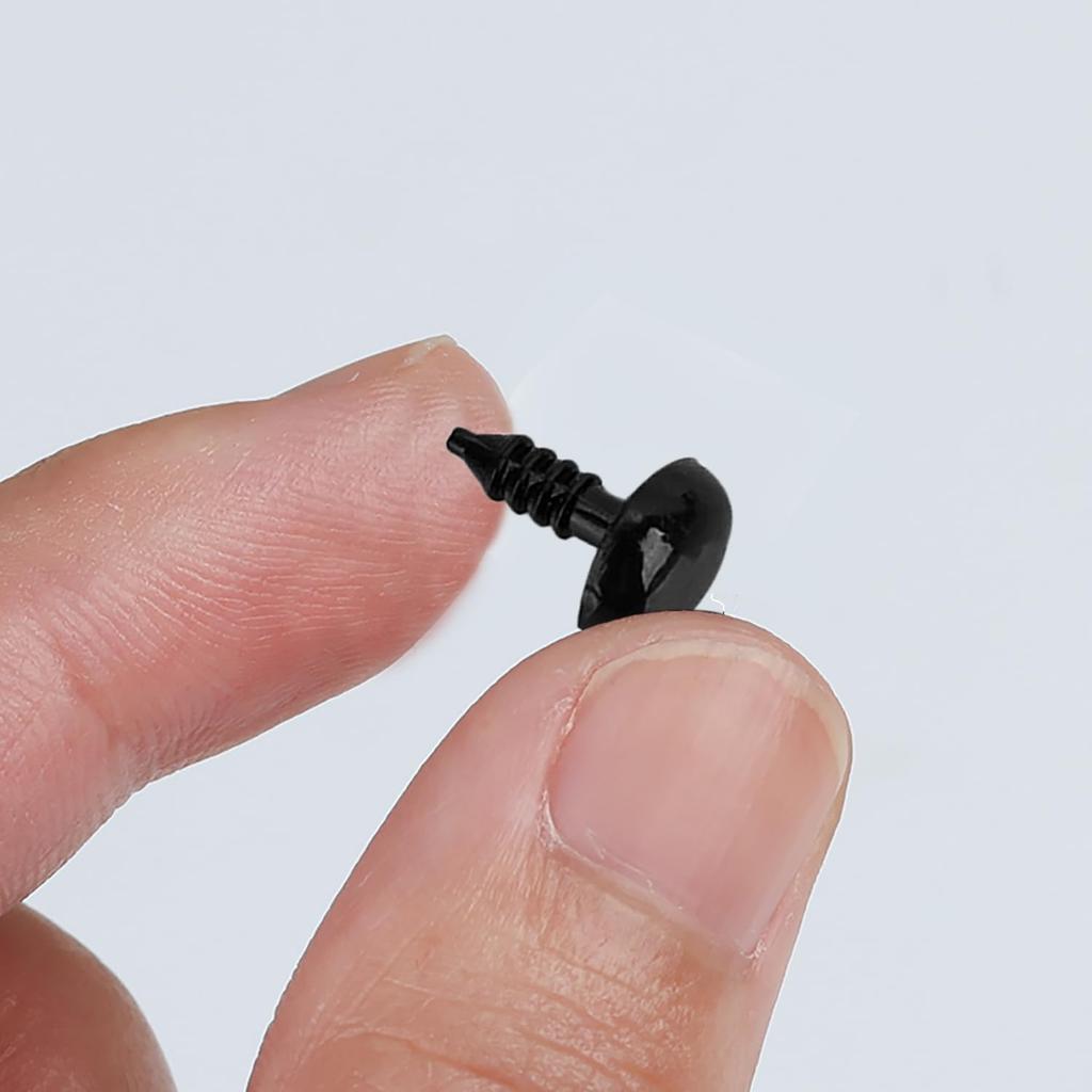 YANGZI плюшевая игрушка нос части нос собаки нос куклы 20 штук игрушка мягкая игрушка изготовление типа сделай сам шитье ремесло ручная работа черный коричневый наклейка