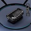 For Vw Volkswagen Golf 7 Mk7 Tiguan Mk2 T-Roc T-Cross Skoda Octavia Kodiaq Karoq Seat Ateca Leon Fob Abs Carbon Key Case Cover