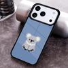 Cartoon Australian Koala Phone Case For iPhone 17 16 15 14 13 12 11 Pro Max Plus 17Air Soft Silicone Cover