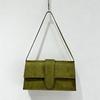 Small Square Bag Portable Armpit Hand-held Flip Cover All-match Single Shoulder Matte Retro Crossbody Jacquemus