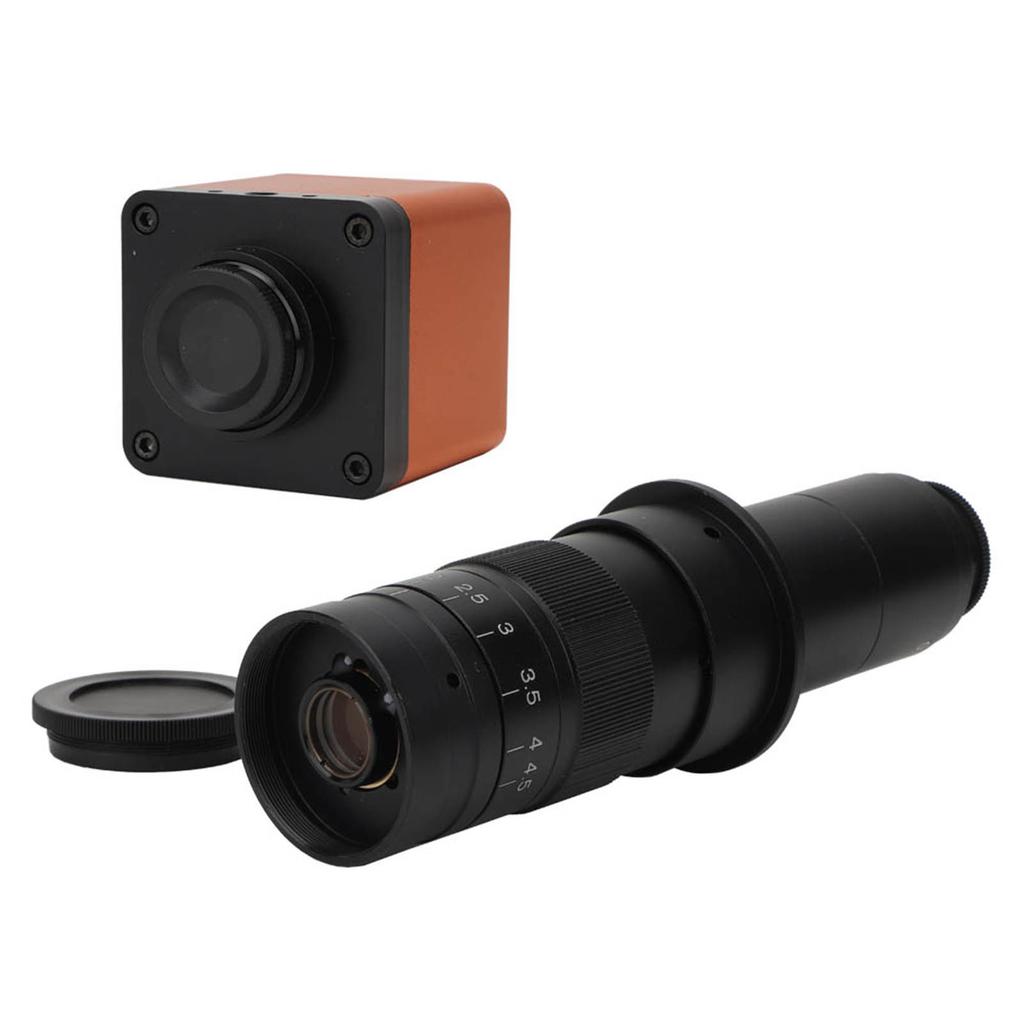 34mp HDMI Industrial Microscope Camera USB Digital Microscope with 180x Lens