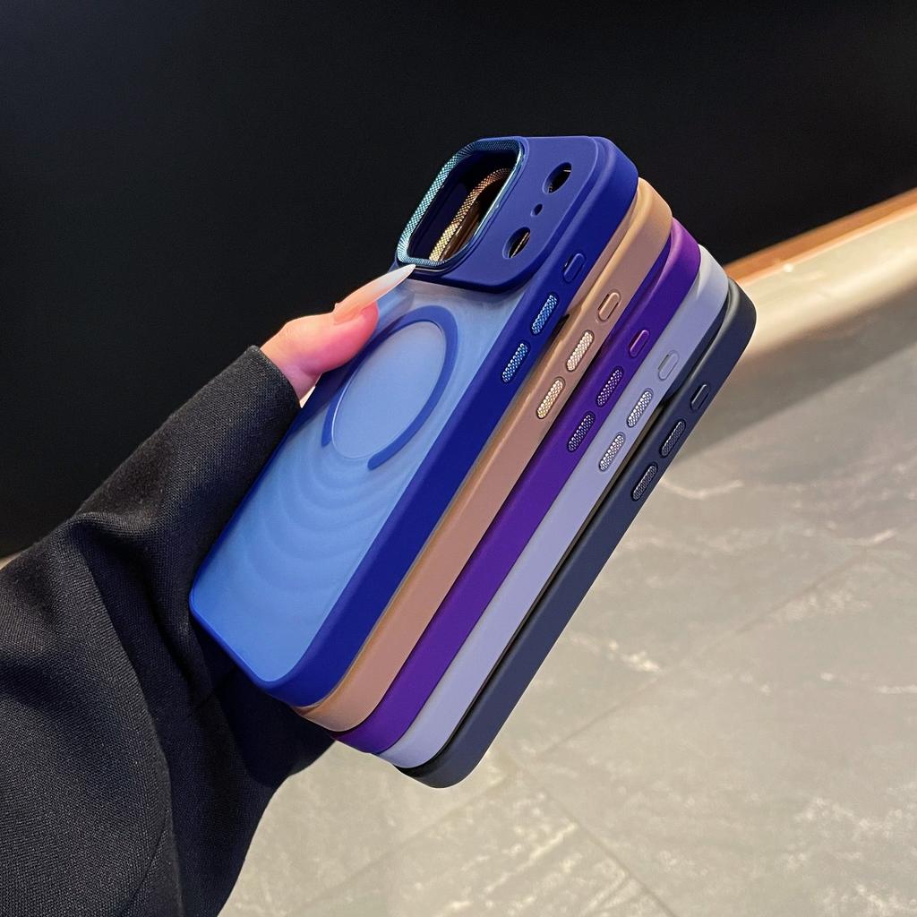 Прозрачный магнитный чехол для телефона для iPhone 17 11 12 13 16 Pro Max Air 14 1 16 Plus Защитная крышка для беспроводной зарядки