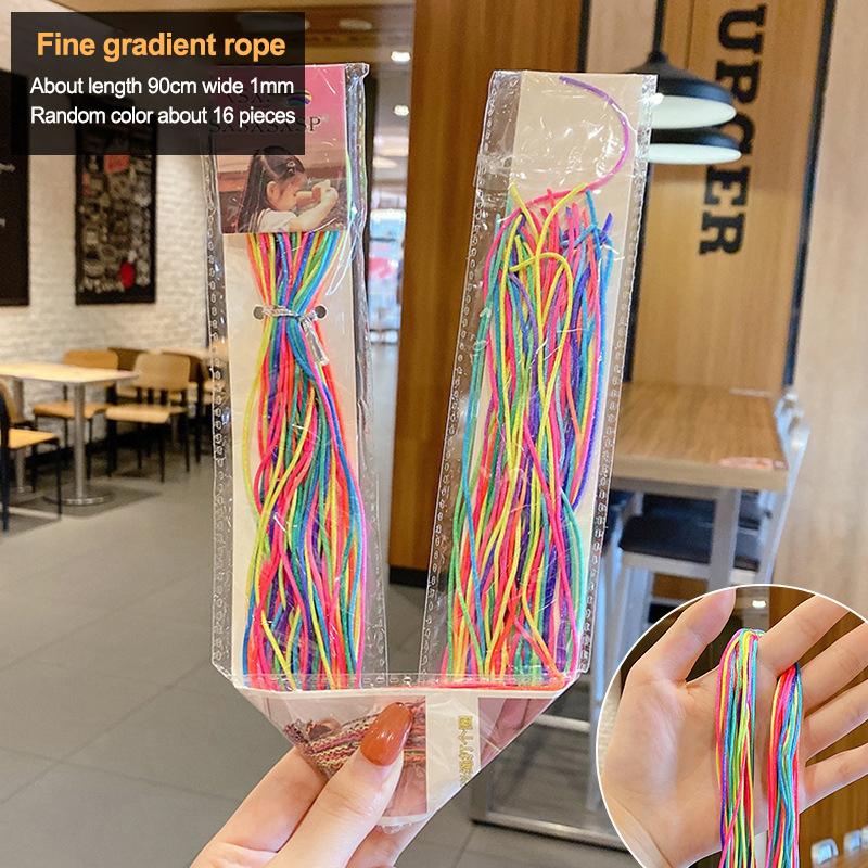 90 см Разноцветные 16-30 шт. Веревки для плетения кос, пряди для африканских кос, для девочек, для DIY, для плетения хвостиков, женские аксессуары для укладки волос