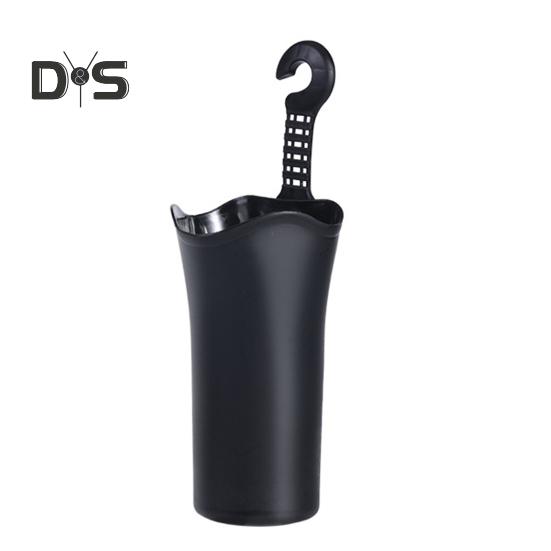 Car Umbrella Storage Holder Back Seat Headrest Mount Hanging Hook Multifunctional Auto Trash Can Garbage Bin Organizer Car Supplies