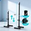 Adjustable Squat Barbell Rack Stand, Bench Press Rack for Home Gym Strength Training, Max Load 550LB, Customized