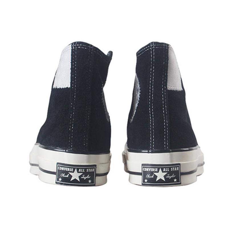 Converse Стильные и универсальные эспадрильи хай-топы Chuck Taylor 1970-х годов Унисекс Черный