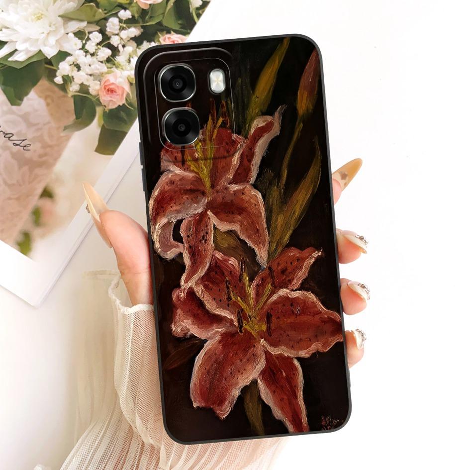 Чехол для OPPO A6x CPH2783 Модный закат Расписной Мягкий Жидкий Силикон Чехол для Телефона Для OPPO A6t Pro OPPOA6t 4G CPH2853 Задние Чехлы