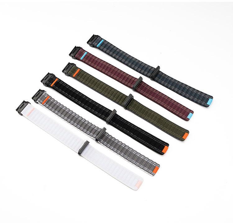Fenix8 ремешок для часов Garmin Fenix 8 51 мм E 47 мм 7 7X/Epix Pro/6 6X 5X Plus/Enduro 3 QuickFit 26/22 мм спортивный нейлоновый ремешок браслет