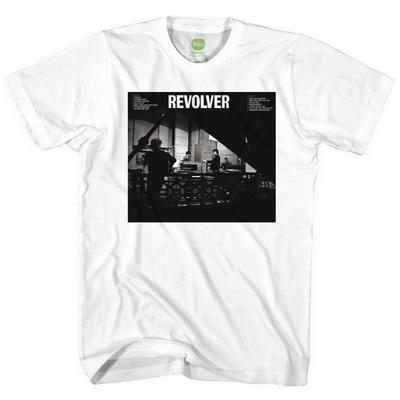 The Beatles Хлопковая футболка унисекс для взрослых Revolver Studio