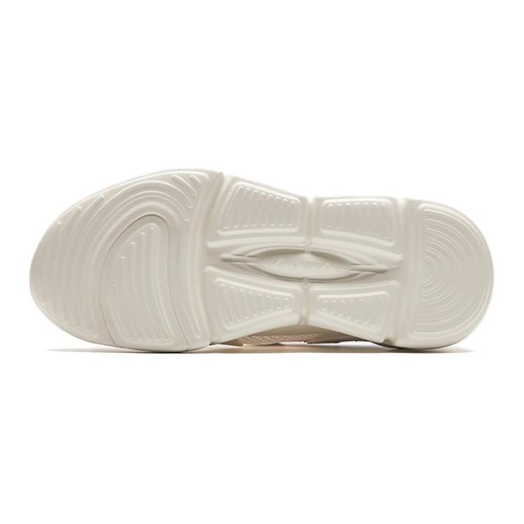 Anta Детские сетчатые дышащие амортизирующие прочные низкие кроссовки для бега Детские кроссовки Белые Фиолетовые Розовые A322425509-2