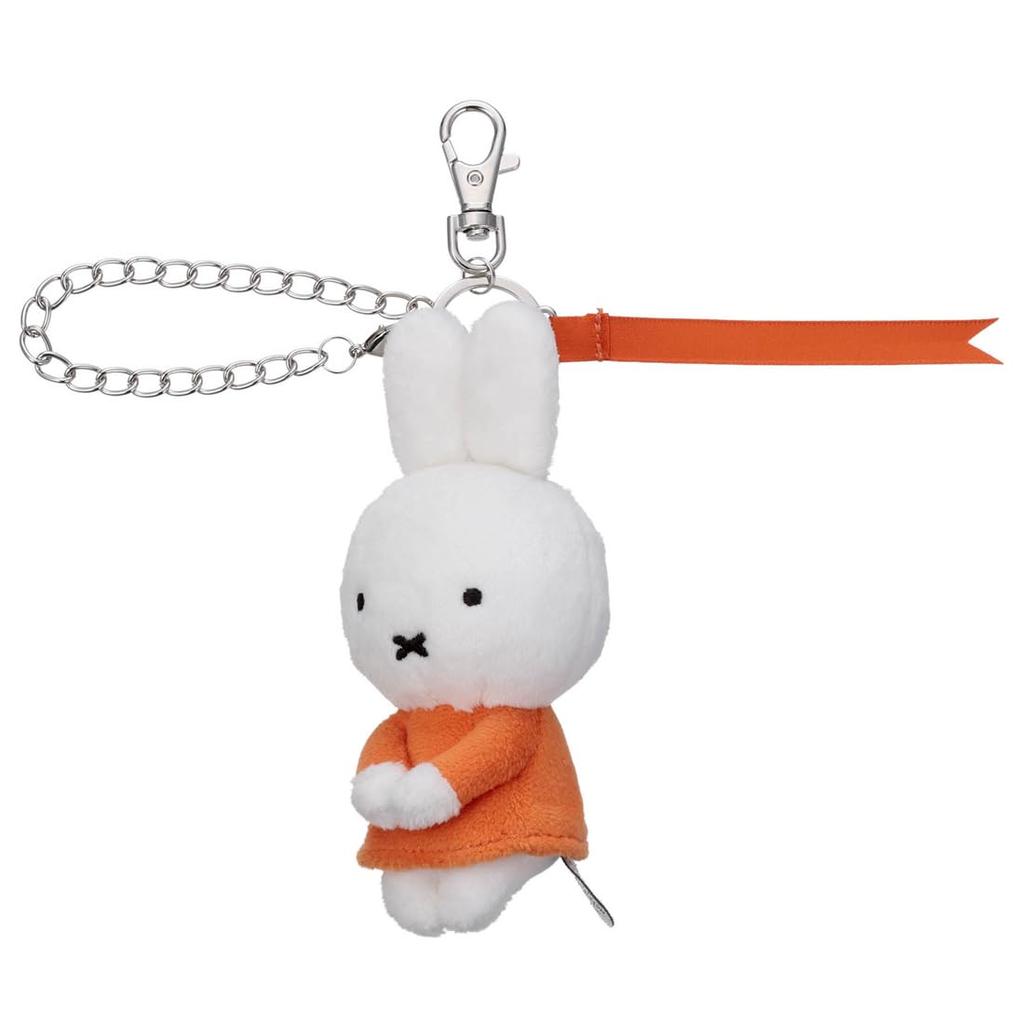 Takara Tomy Arts Bruna Chokkorisan Bag Charm Mascot Miffy (Height Approx. 12.8cm)
