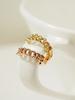 Minimalpiercing 14K Dot Chain Ear Cuff Clip-On