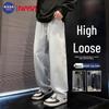 NASA GISS Men's Loose Straight Leg Denim Jeans