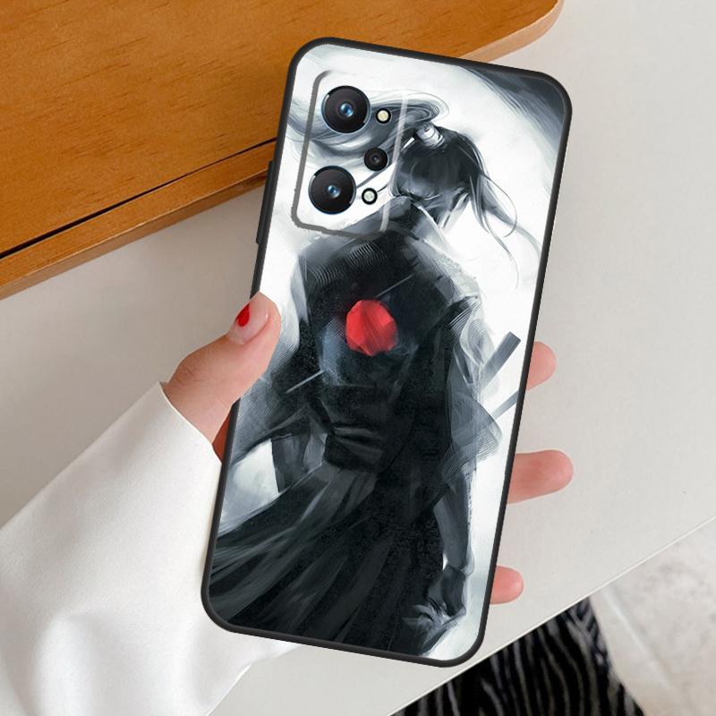 Japanese Bushido Samurai For Realme 12 Pro Plus 11 10 9 C67 C55 C53 C51 C31 C35 C33 C30 C21Y C25s GT5 GT Neo 6 Case