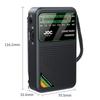 Durable Rechargeable FM AM SW Radio Mini Built-in Speaker Pocket Radio Type-C Full Band Radio for Senior Home Walking
