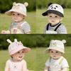 Foldable Mesh Breathable Baby Hat Adjustable UV Protection Kids Hat  for Summer Season