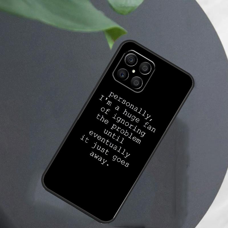 Цитаты из «Волчонка» для чехла Honor Magic 5 6 7 8 Pro для Honor 400 200 50 70 Lite X8c X8b X9a X9b X9c X9d Win RT