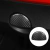Накладка на ручку перчаточного ящика Fiat 500 из углеродного волокна