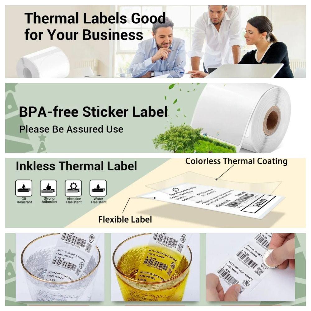 Самоклеящаяся бумага для принтера Простые в использовании наклейки для упаковки Детская камера мгновенной печати