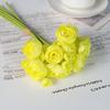 Искусственный Ранункулюс Азиатский Реалистичный Искусственный Шелковый Цветок для Дома Офиса Свадебной Вечеринки DIY Букеты Искусственные Цветочные Композиции Декор