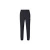 Solid Color Straight-Leg Drawstring Casual Pants Men Bottoms Black GE0398