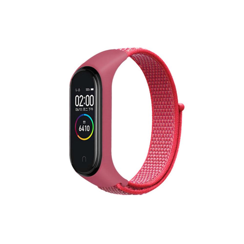 Nylon Loop Strap for Xiaomi Mi Band 9 8 Braided Adjustable Replacement Watch Band Sport Bracelet for Mi Band 8 7 6 5 4 3 Strap