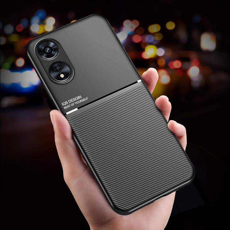 Тонкий легкий магнитный чехол для OPPO A17 A74 A54 A77S A57 A58 A78 A98 A97 Аксессуары для телефонов