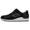 Gel-Lyte 3 Удобная ткань Прочные низкие повседневные кроссовки для бега Унисекс кроссовки Черный Белый HL7Y0-9090