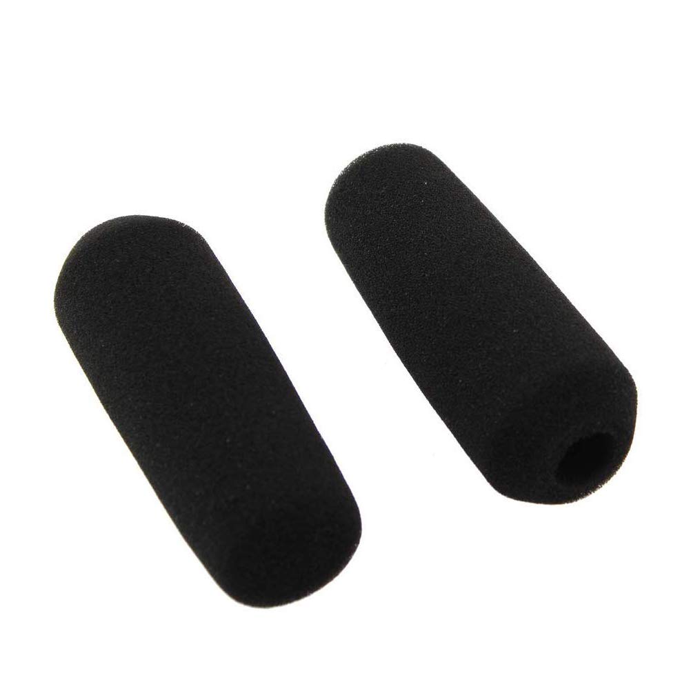 MITUKE Микрофонная губка для микрофона-пушки Ветрозащита микрофона Сменная губка Ветрозащита микрофона Видеосъемка о (120мм/Комплект 2)