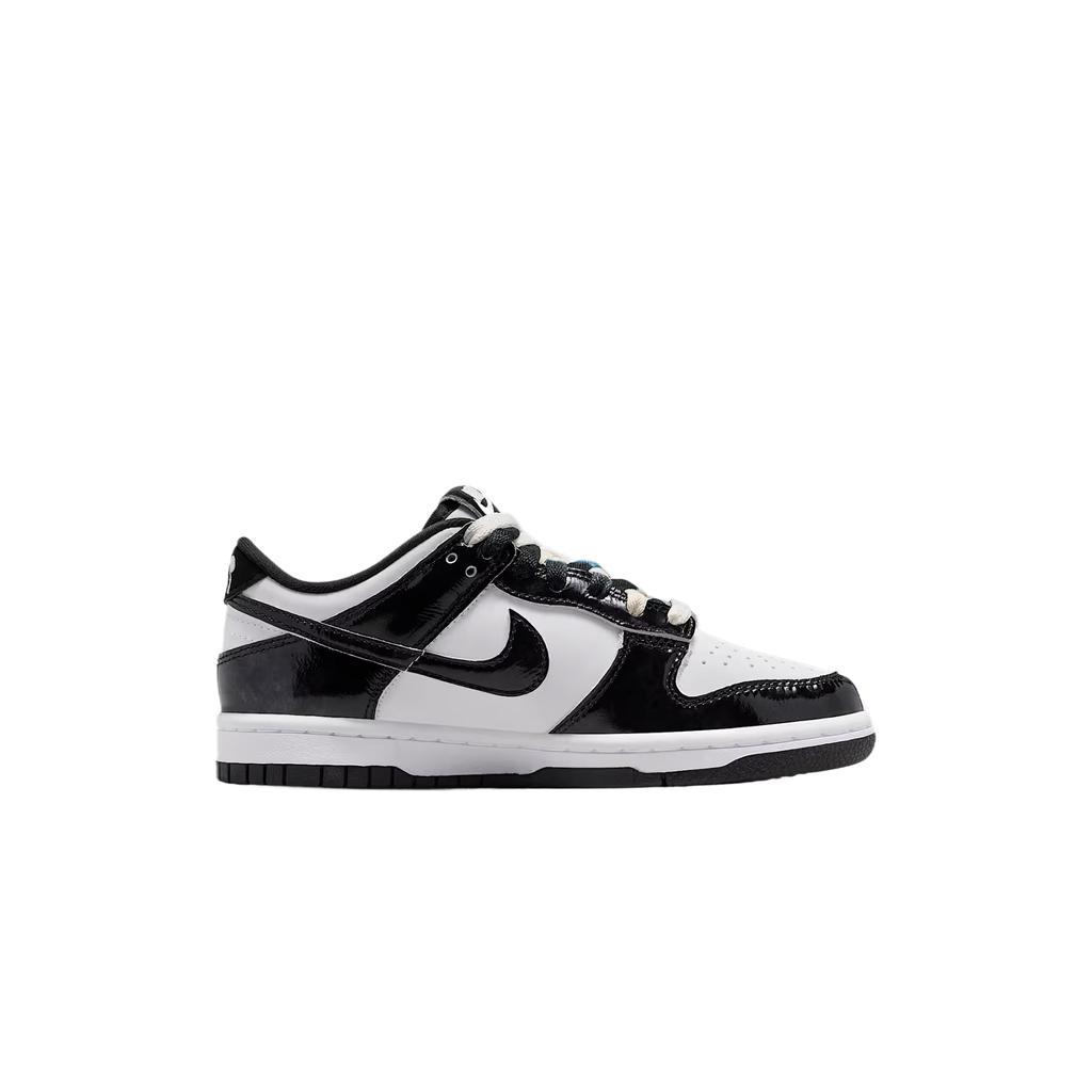 Nike Dunk Fashion Comfortable Versatile Mid-Top Kids Training Shoes Kids Training Shoes Black White HQ9294-101