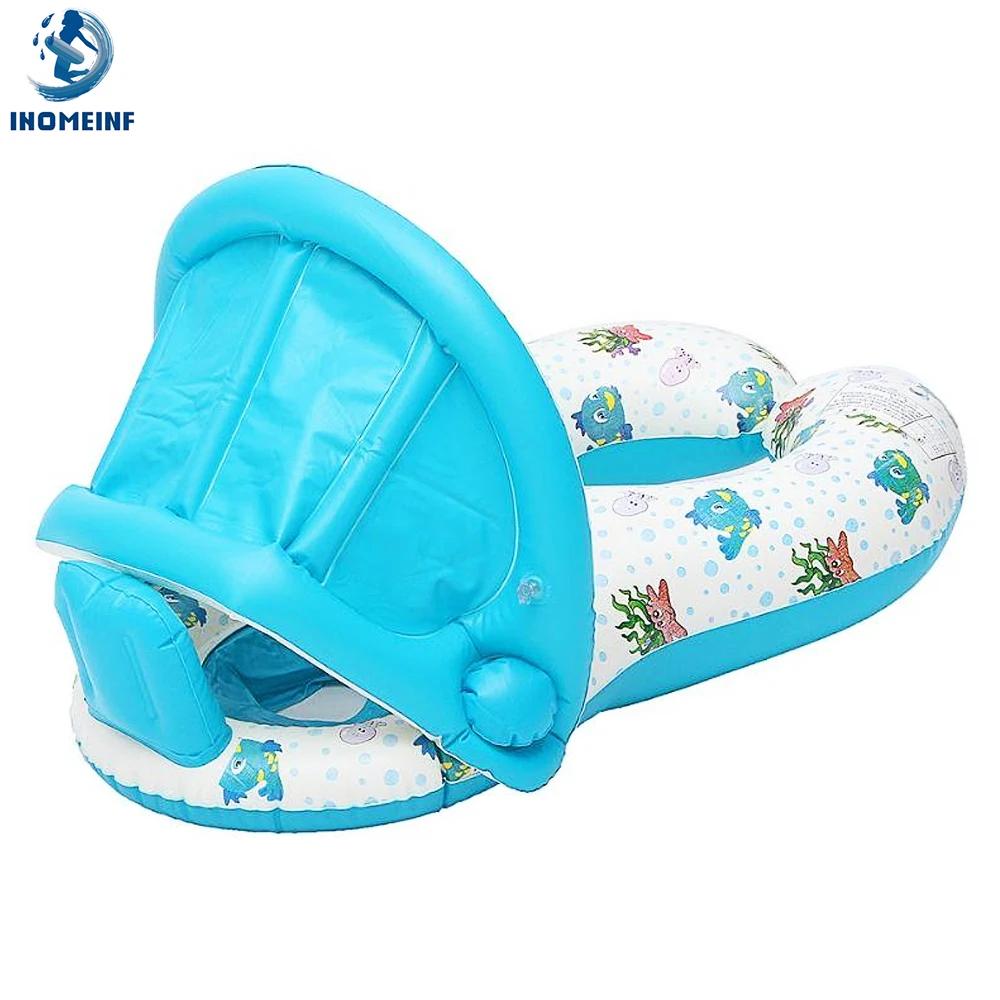 Зонтик для мамы и ребенка, круг для плавания для родителей и детей, надувной круг для бассейна, игрушка для купания, аксессуары, дропшиппинг