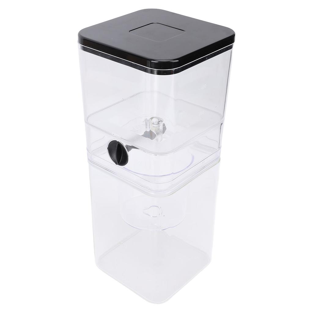 Ice Drip Coffee Pot Speed Adjustable 400ml Portable Ice Drip Cold Brew Pot for Coffee Making