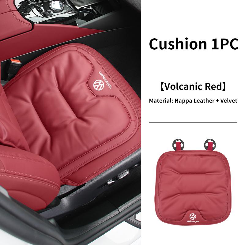 Car Seat Soft Velvet Cushion Plush Non-slip Cover Front Rear Seat Cover For Volkswagen VW Golf 4 6 7 GTI Tiguan Passat B5 B7 MK5 zf9