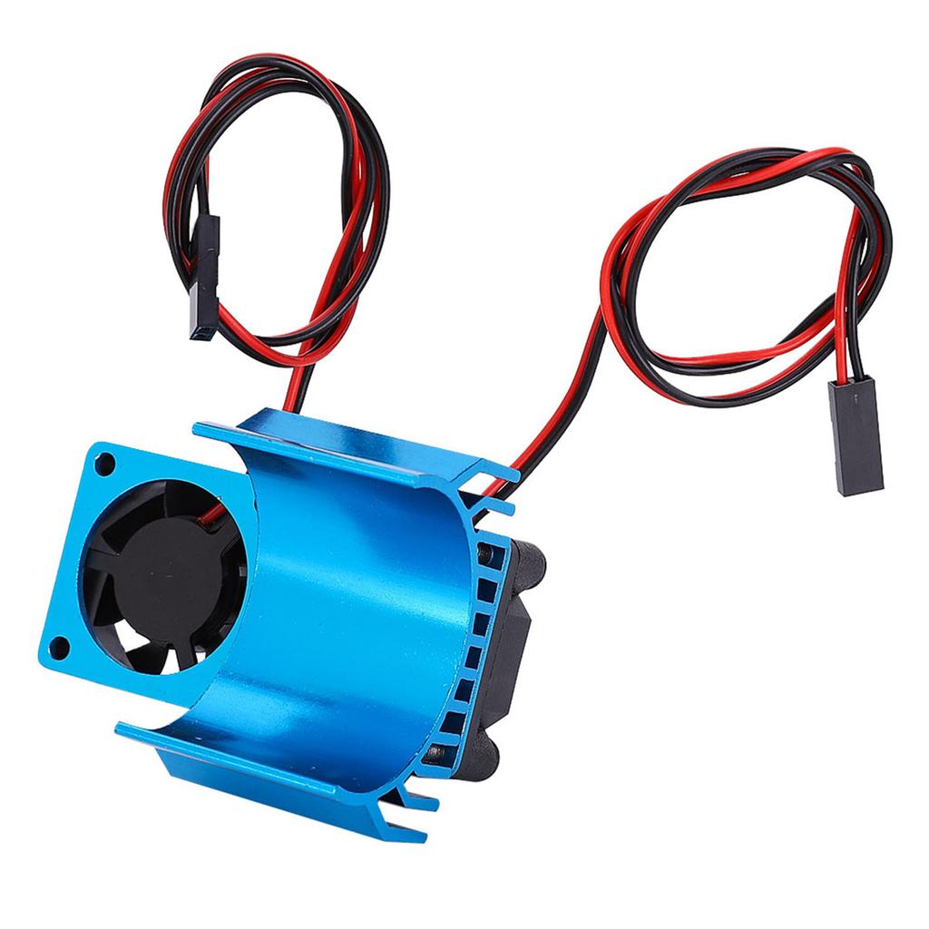 540 550 Motor Twin Cooling Fan Heat Sink With for 1 10 Scale Electric RC Car