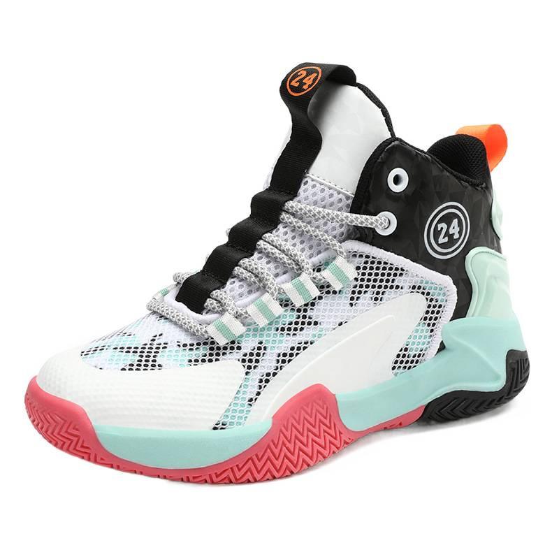 Boys' Sneakers Summer 2025 New Children's Shoes Basketball Classmates Boys Sneakers Mesh Breathable Middle and Old Children