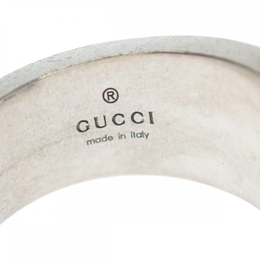 GUCCI  645572_J8410_8136 #9.5(JP Size) ring Turquoise Enamel Silver925 Women