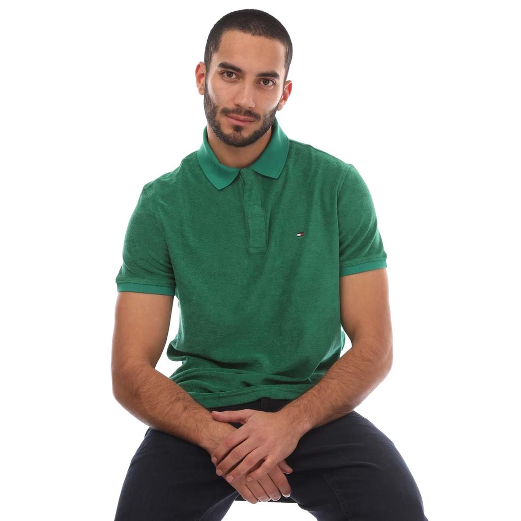Tommy Hilfiger Mens Micro-Towelling Regular Polo Shirt