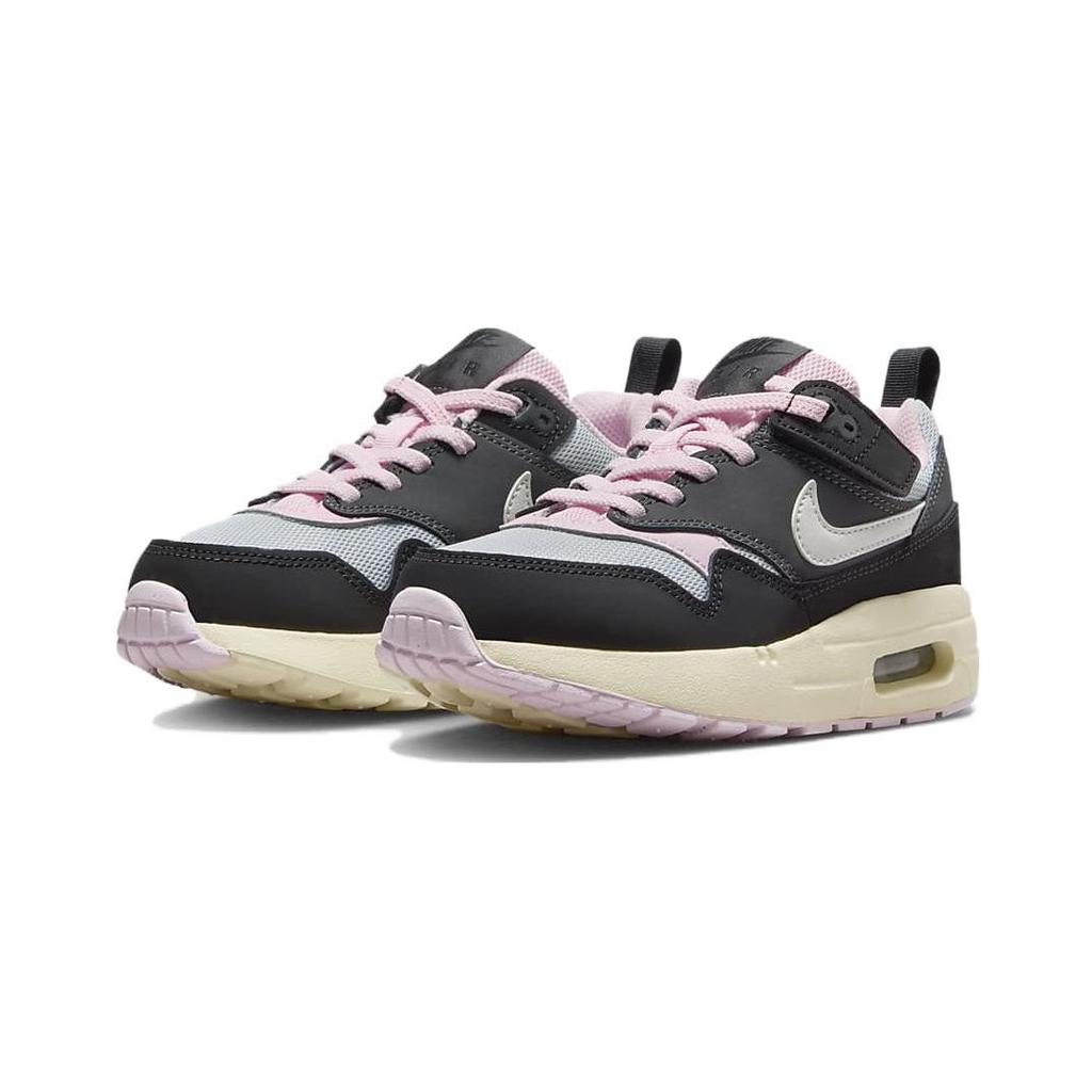 Nike Air Max 1 PS Anthracite Pink Foam Детские кроссовки Серый Черный Summit-White DZ3308-004