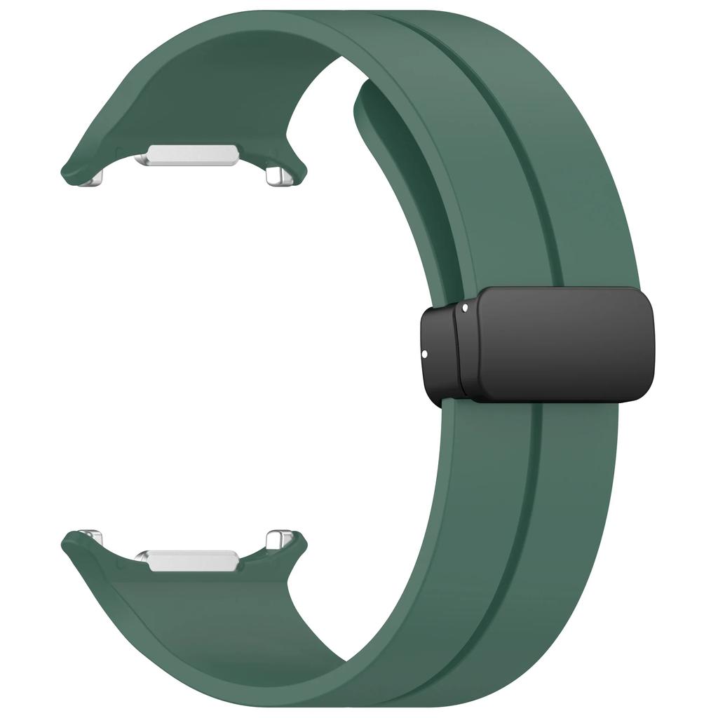 Магнитный ремешок для Samsung Galaxy Watch 7 Ultra 47 мм, ремешок без зазоров, силиконовый браслет для Galaxy Watch 7Ultra 47, ремешок для часов Correas