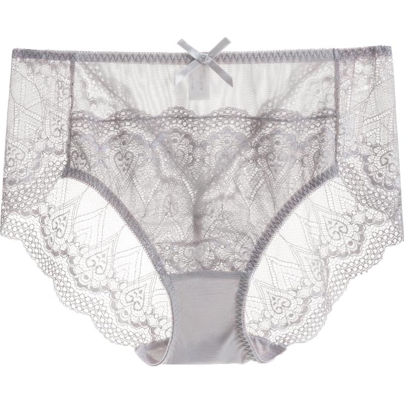 TINGE Women's Lace Seamless Briefs