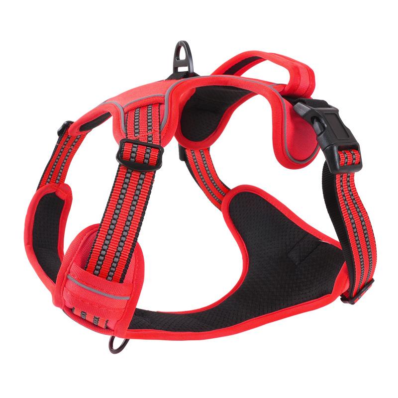 Ремень для выгула собак, универсальный светоотражающий жилет, поводок для собак, грудь, спина