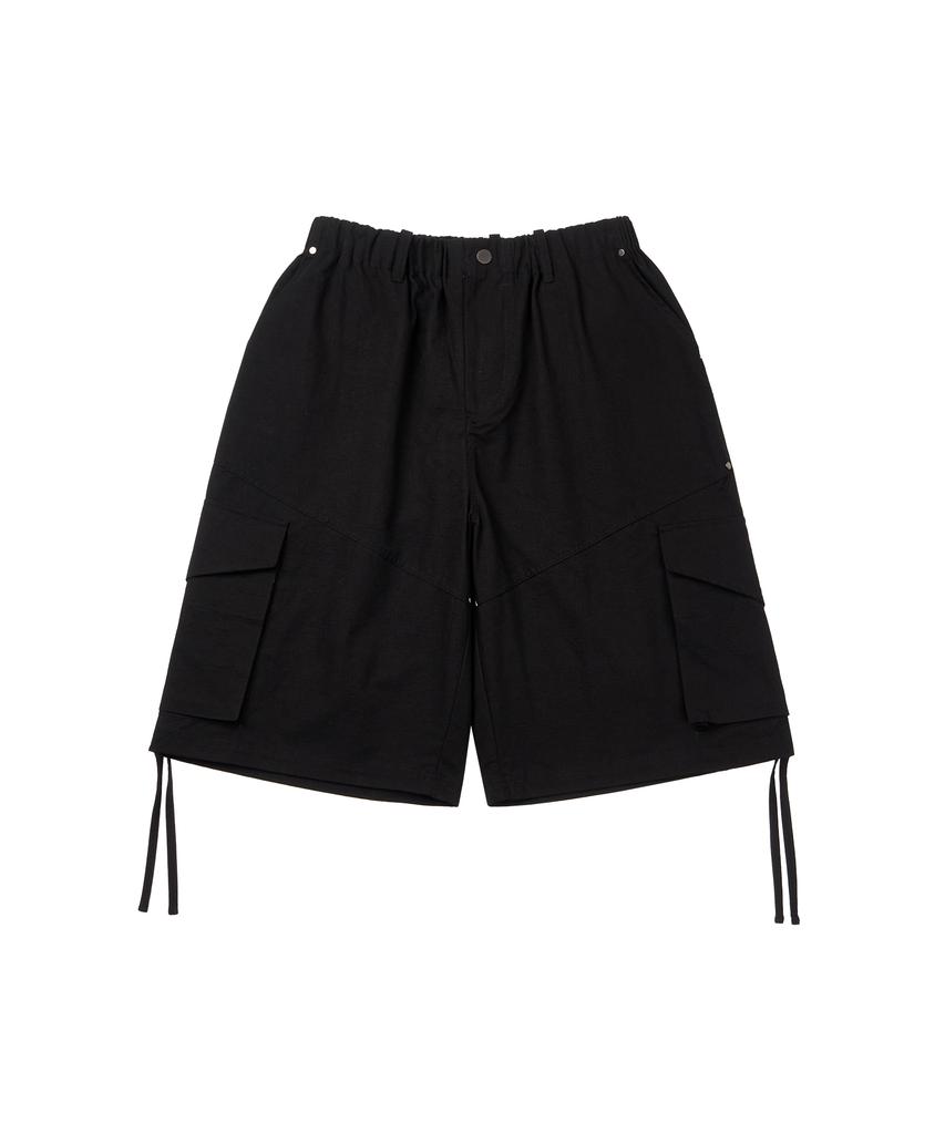Карго-бермуды Masateu с заклепками _ Черный