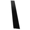Front Door Window Garnish Decorative Bright Black Door Molding Garnish Panel Replacement for Sonata