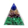 Пирамида Оргона Аметист Перидот Лечебный Камень Защита ЭМП Медитация Инструмент Ремесла