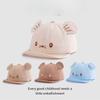 Детская шапка Весна и Осень Милая Детская Супер Милая Солнцезащитный козырек Бейсболка Мягкий козырек Детская Универсальная бейсболка Модная