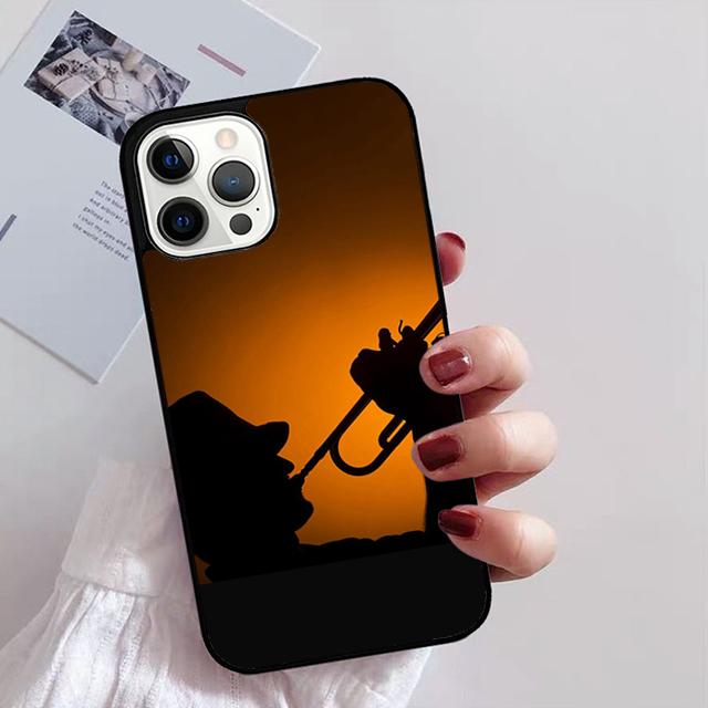 Чехол для телефона Piccolo Trumpet Brass Instruments для iPhone 11 12 13 14 Pro Max mini XR XS SE 2020 6 7 8 Plus Samsung S21 S22 Coque