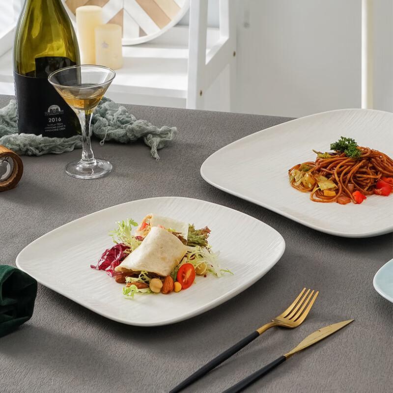 Jingdian Quicksand Korean BBQ Square Plate