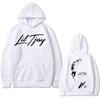 Rapper Lil Tjay Destined 2 Win Double Sided Print Hoodie Man Black Cotton Sweatshirt Men Women Fashion Oversized Hip Hop Hoodies