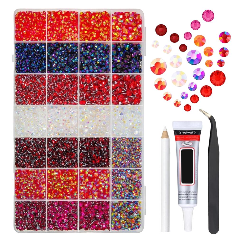 1 Bottles Of 10ml Glue 28 Colors Of Resin Dazzling, Dazzling Kit With 1 Pieces Of Glue For Clothing Shoes Art Book Art 10ml
