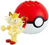 Mega Construx Pokemon Monster Ball Meowth Blocks 30 Pieces GFC90